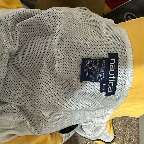 Nautica Mens Large Vintage Hooded 90’s Jacket - Picture 5 of 5